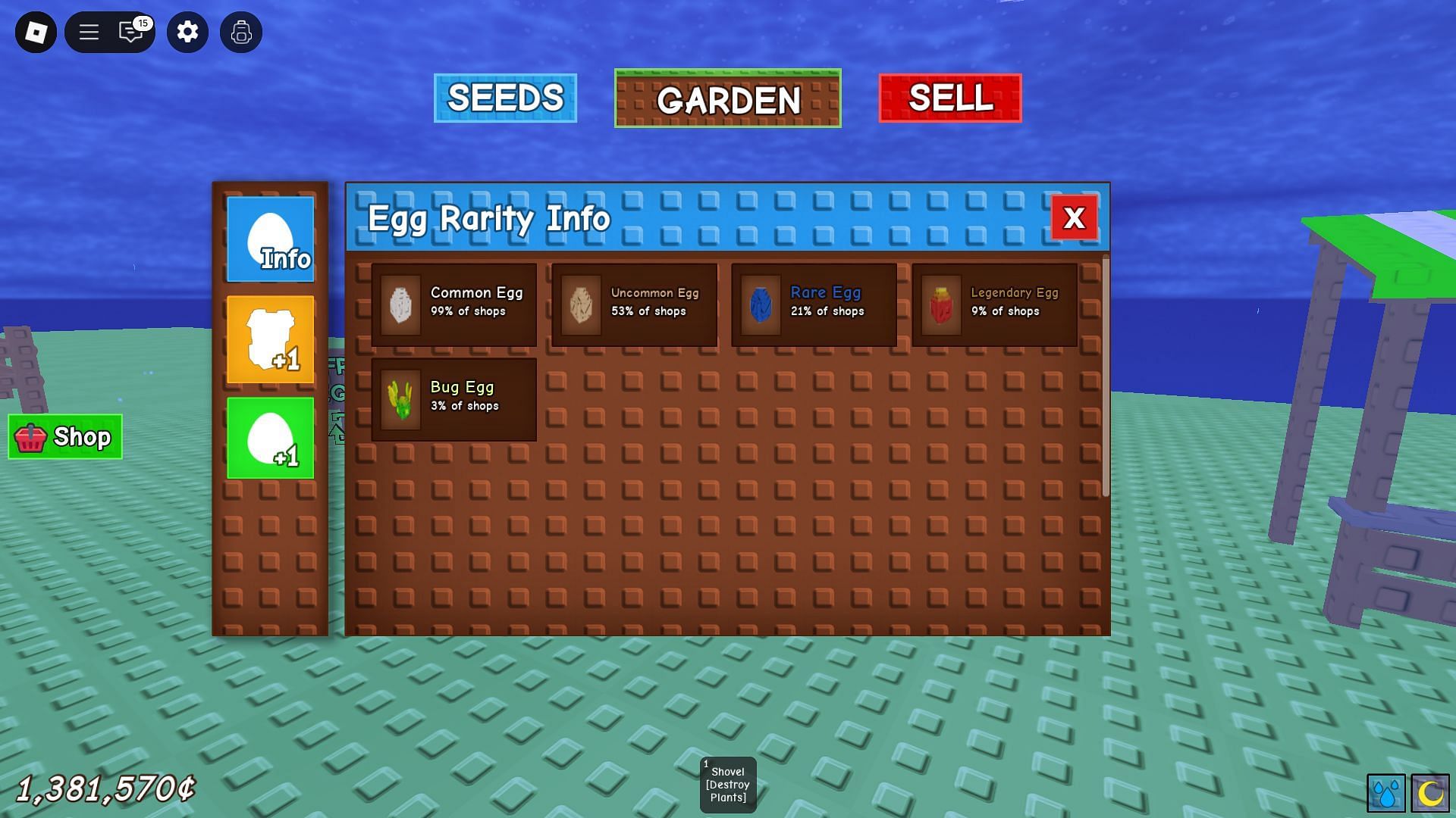 Rare Egg has a 21% spawn chance (Image via Roblox)